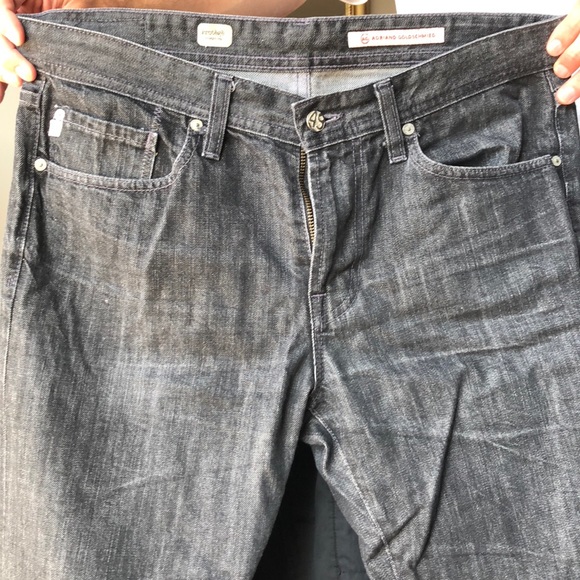 AG grey jeans - protege straight leg